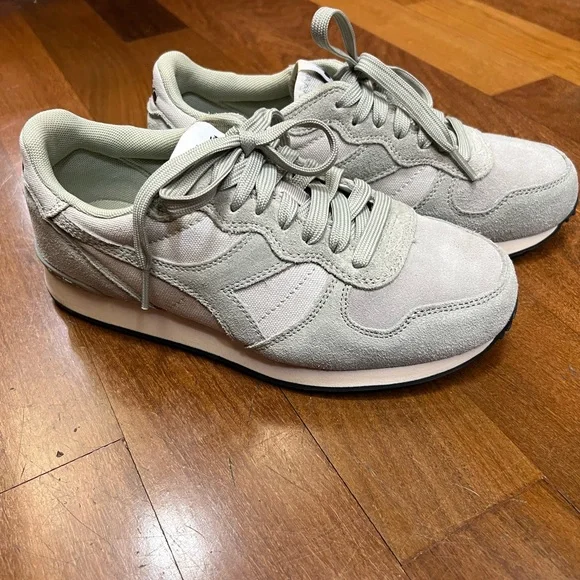 Diadora Camaro Suede London Fog/Moonstruck Size 7 Gray Sneakers - Picture 2 of 6